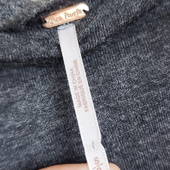 Free People Small Red Satellite Heavy Tweed Coat Jacket - Picture 4 of 7